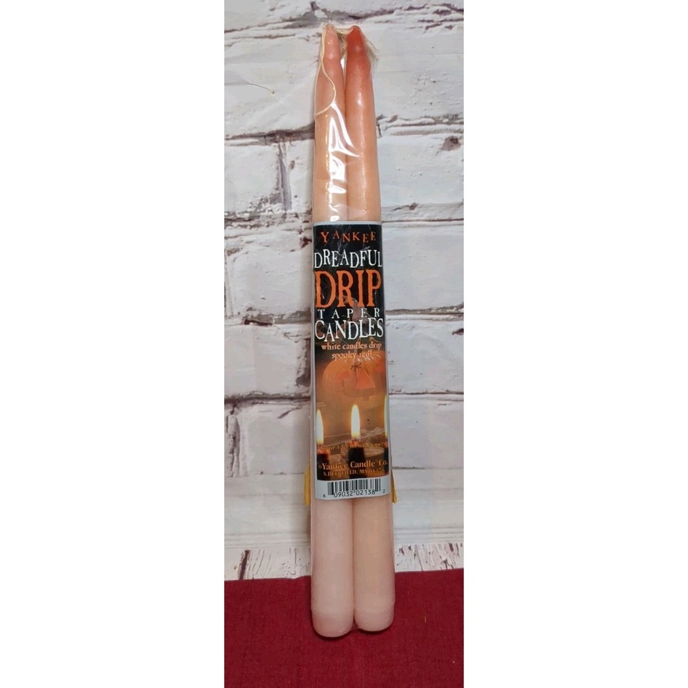Yankee Candle - Dreadful Drip Taper Candles - One Pair - USA Halloween Exclusive